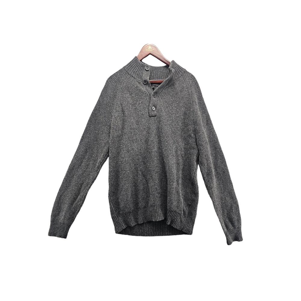 BANANA REPUBLIC LARGE‎ TALL MERINO FINE WOOL SWEATER